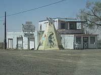 USA - Joseph City AZ - Old Business & Tepee (25 Apr 2009)